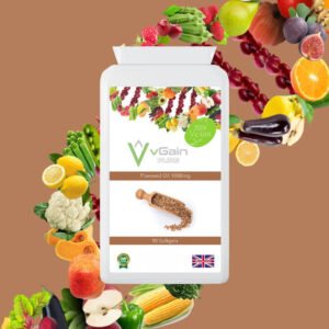 Vegan Omega-3 Flaxseed Oil — 90 Softgels