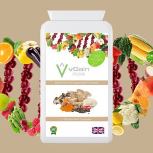 6 Mushroom & Superfood Complex — 120 Capsules