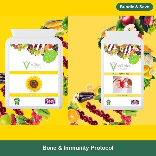 Bone & Immunity Protocol — D3 + K2 Bundle
